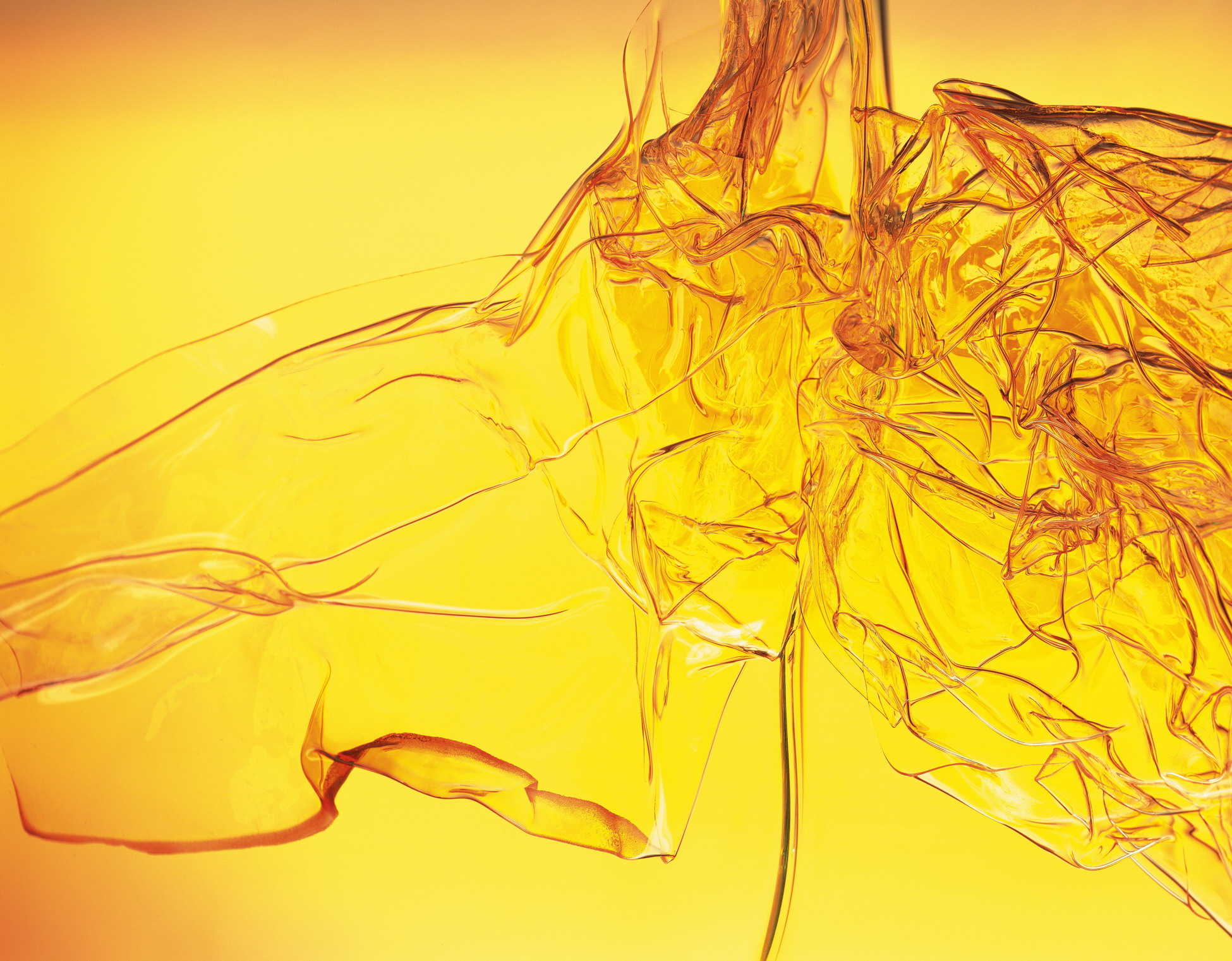 Желтый абстрактный стекло