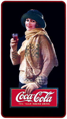 Рекламные плакаты Кока-колы фото 6