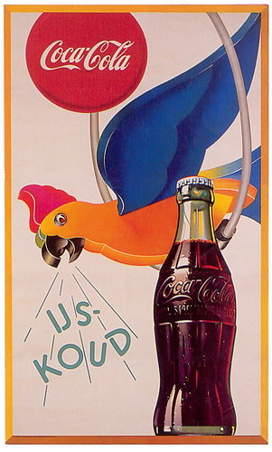 Рекламные плакаты Кока-колы фото 13