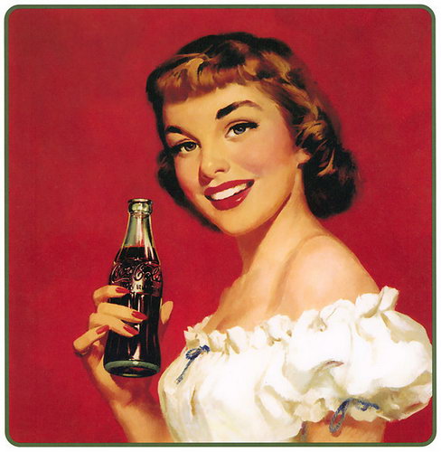 Рекламные плакаты Кока-колы фото 16