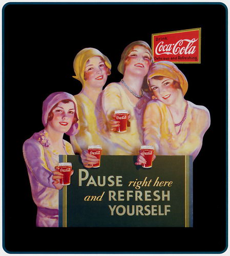 Рекламные плакаты Кока-колы фото 18