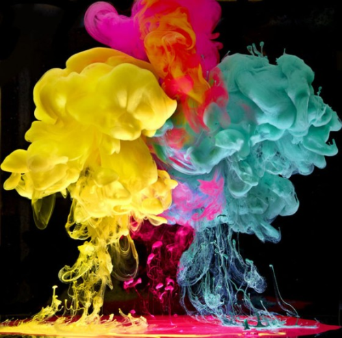 Разноцветные взрывы фото 15