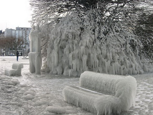 Ледяные скульптуры фото 4