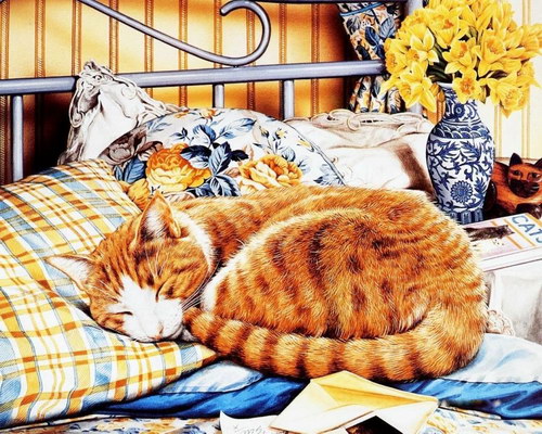 Художники :: Рисунки кошек фото 10