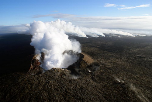 Гавайская вулканическая обсерватория фото 1