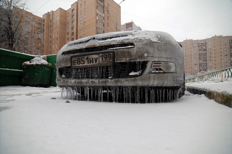 Москва и лед :: фотография 2