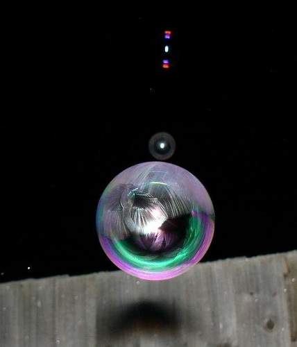 Мыльные пузыри и мороз фото 2