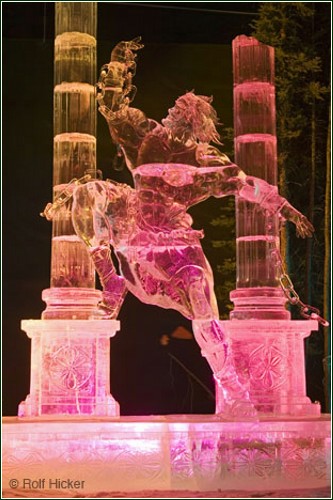 Ледяные скульптуры фото 20