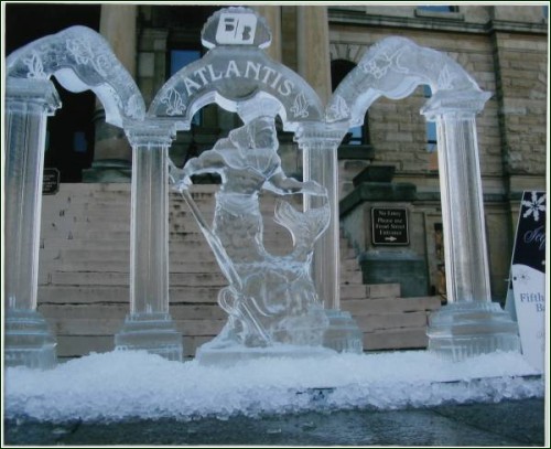 Ледяные скульптуры фото 21