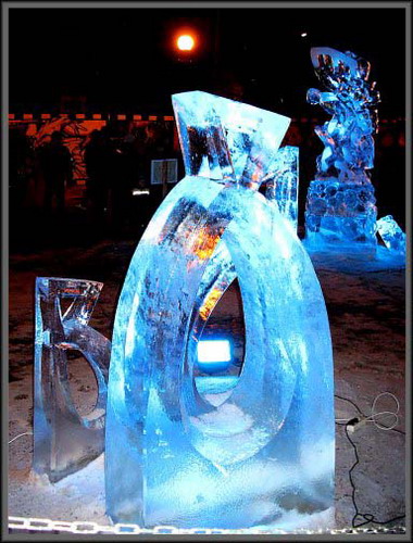 Ледяные скульптуры фото 7