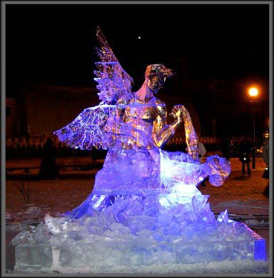 Ледяные скульптуры фото 13