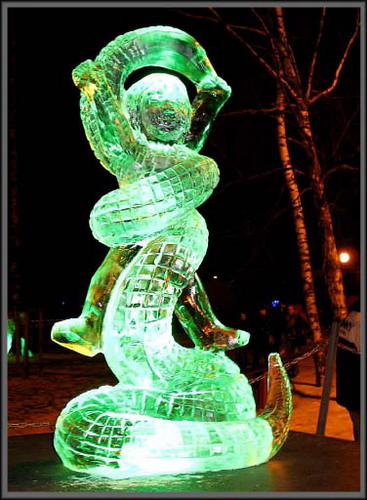 Ледяные скульптуры фото 17