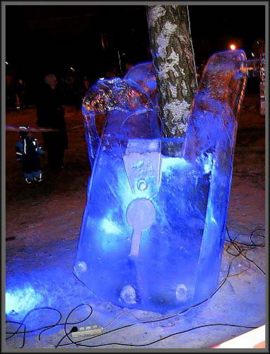 Ледяные скульптуры фото 21