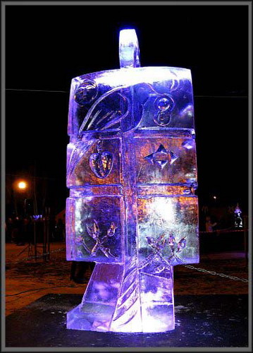 Ледяные скульптуры фото 23