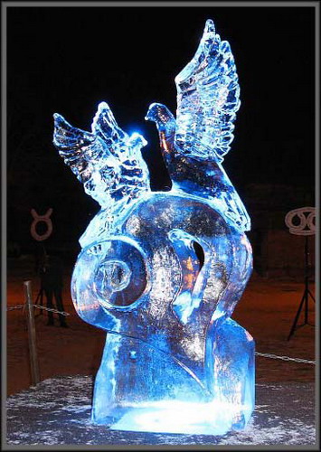 Ледяные скульптуры фото 0