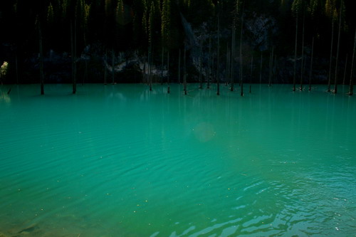 Озеро Kaindy, Казахстан фото 4