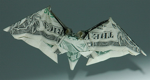 Оригами из денег фото 3