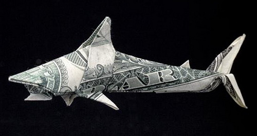 Оригами из денег фото 12