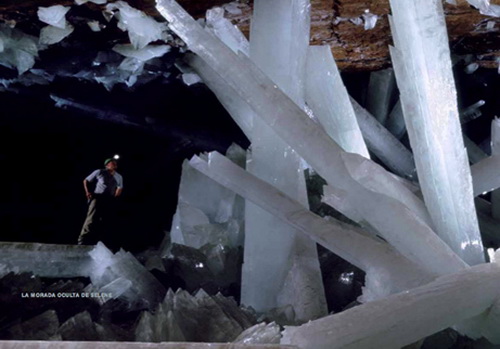 Naica - пещера с огромными кристаллами. фото 20