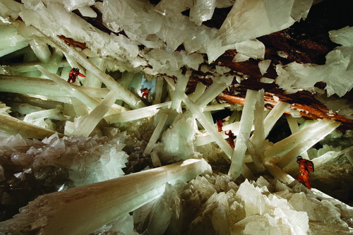Naica - пещера с огромными кристаллами. фото 34