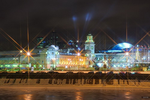 Фотографии ночной Москвы фото 26