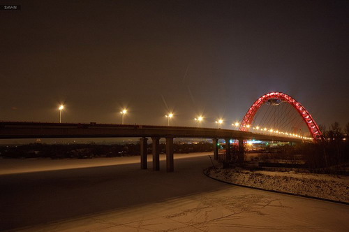 Фотографии ночной Москвы фото 34