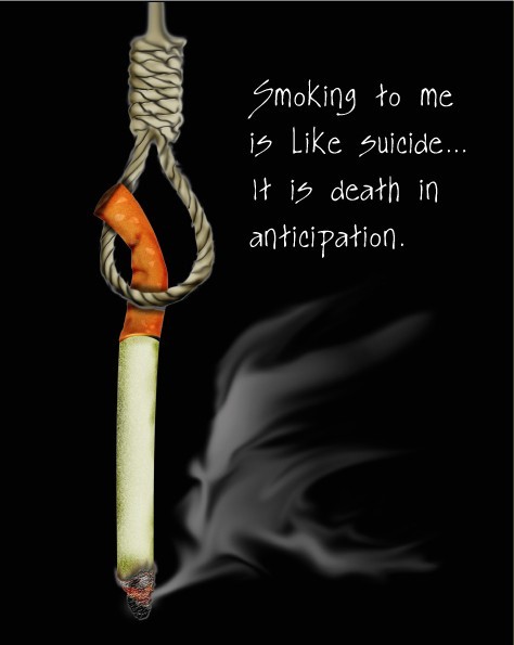 Плакаты против курения :: фотография 2
