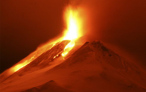 Ожившиый вулкан фото 14