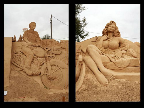 Скульптуры из песка фото 2