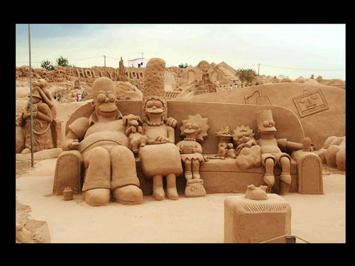 Скульптуры из песка фото 3