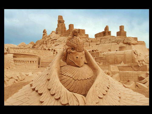 Скульптуры из песка фото 13