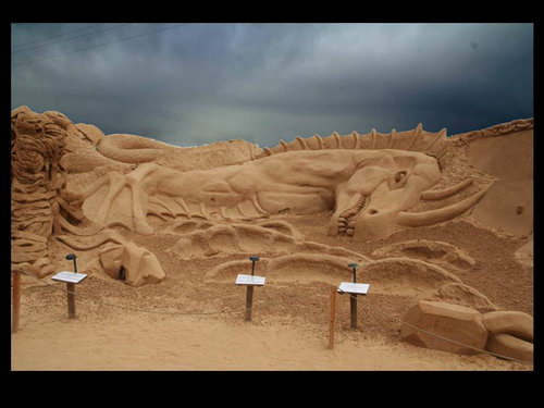 Скульптуры из песка фото 16