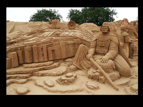 Скульптуры из песка фото 30