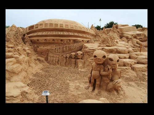 Скульптуры из песка фото 31