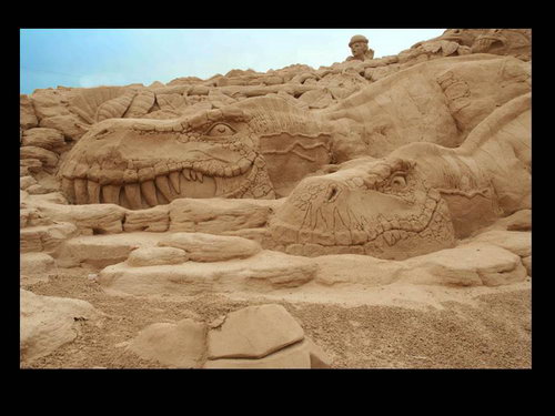 Скульптуры из песка фото 33