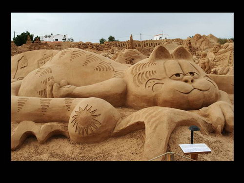 Скульптуры из песка фото 39