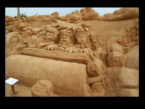 Скульптуры из песка фото 40