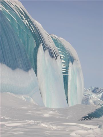 Ледяные образования в Антарктике фото 5