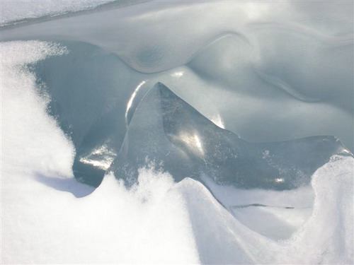 Ледяные образования в Антарктике фото 6