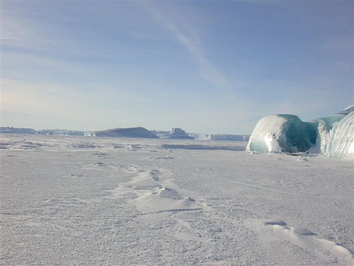 Ледяные образования в Антарктике фото 8