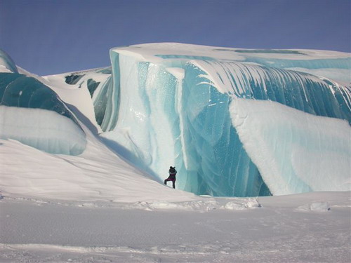 Ледяные образования в Антарктике фото 12