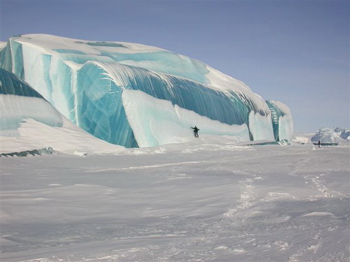 Ледяные образования в Антарктике фото 0