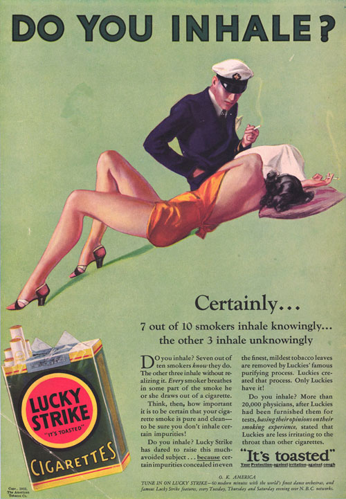 Старинная реклама сигарет :: фотография 2